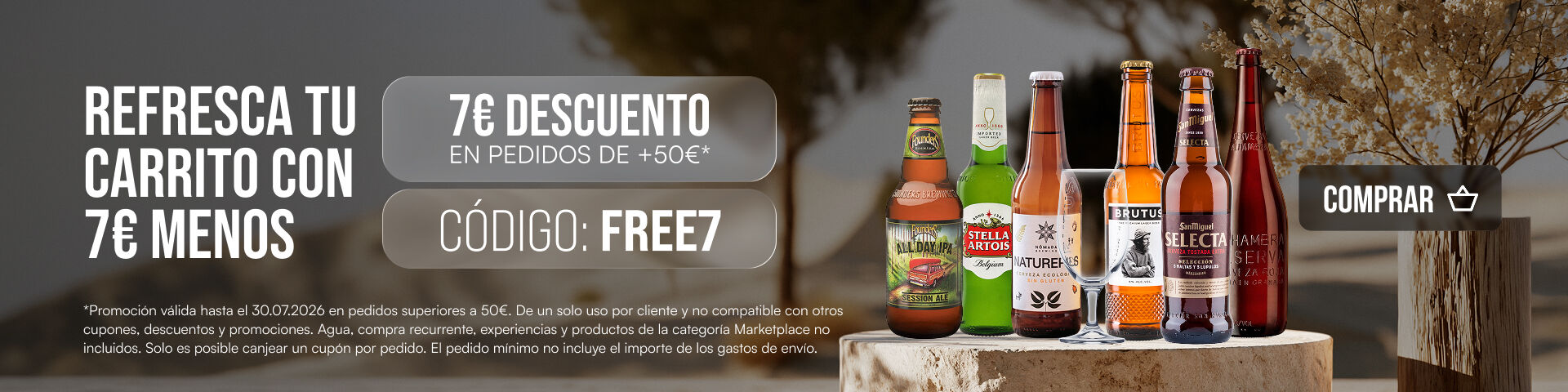 Aprovecha nuestro descuento de 7&euro;